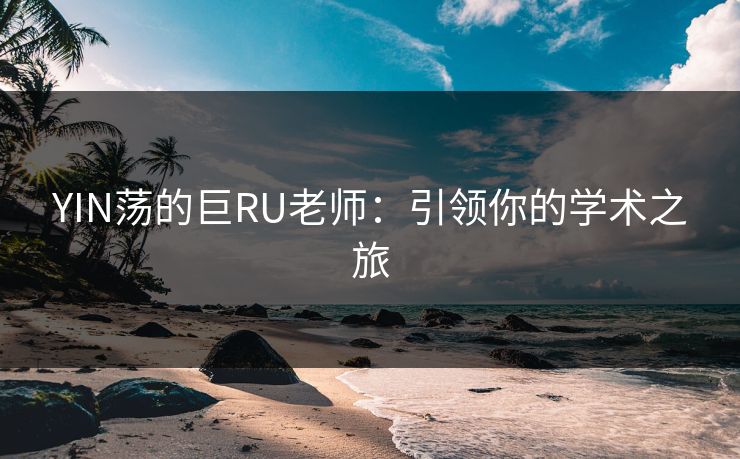 YIN荡的巨RU老师:引领你的学术之旅